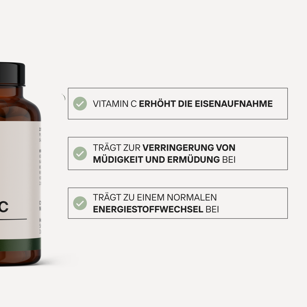 Eisen + Vitamin C